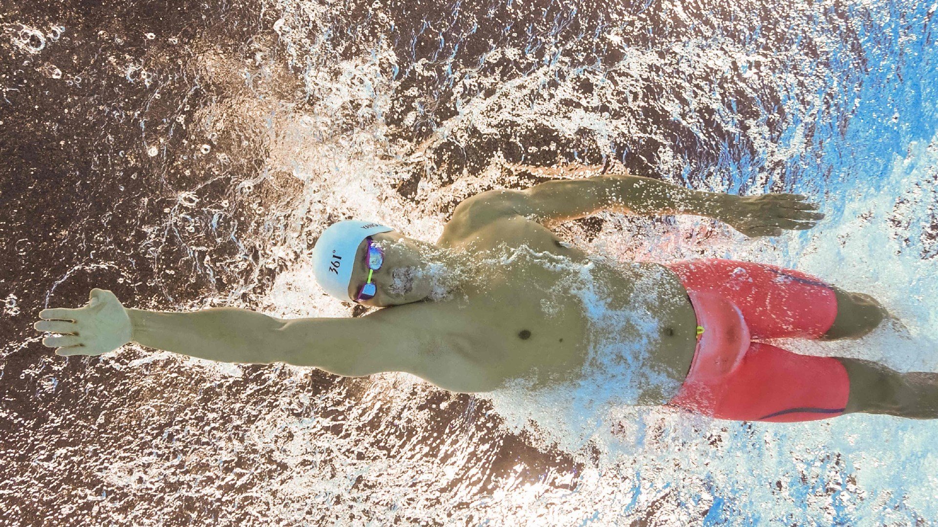 技术节奏图显示蛙泳冠军控制完美,蛙泳冠军视频欣赏